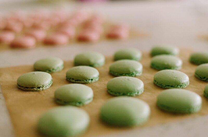 Macarons de Manteiga Franceses