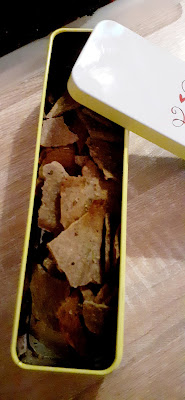 Snacks de oregãos em caixa