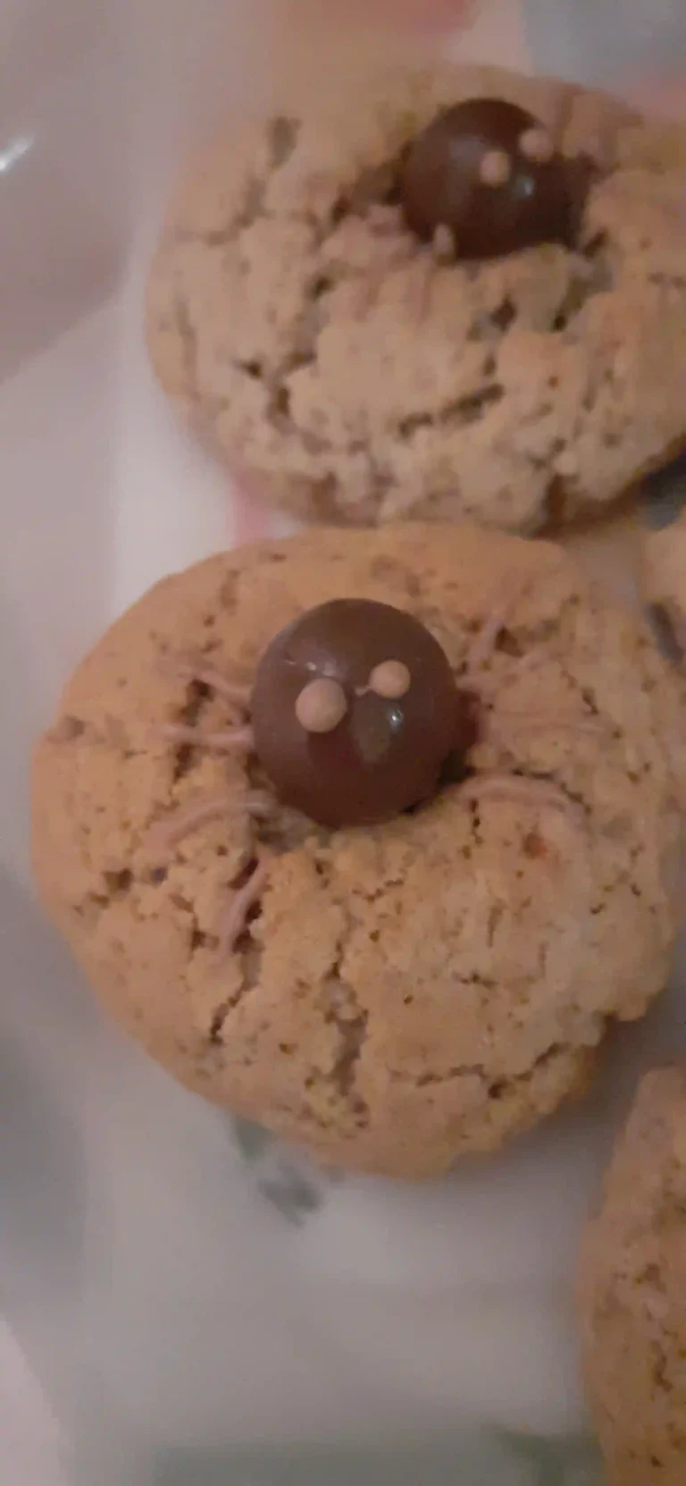 Bolachas sem glúten halloween